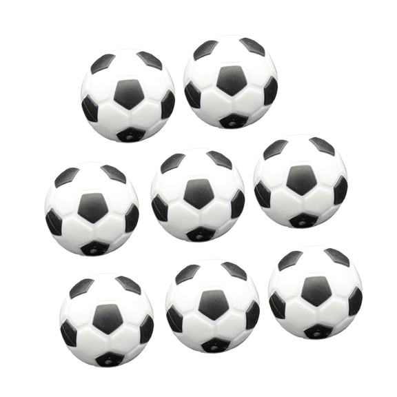 8Pcs Table Soccer Foosballs Replacement Balls Official Tabletop Game Balls Small Table Footballs Balls Accessory