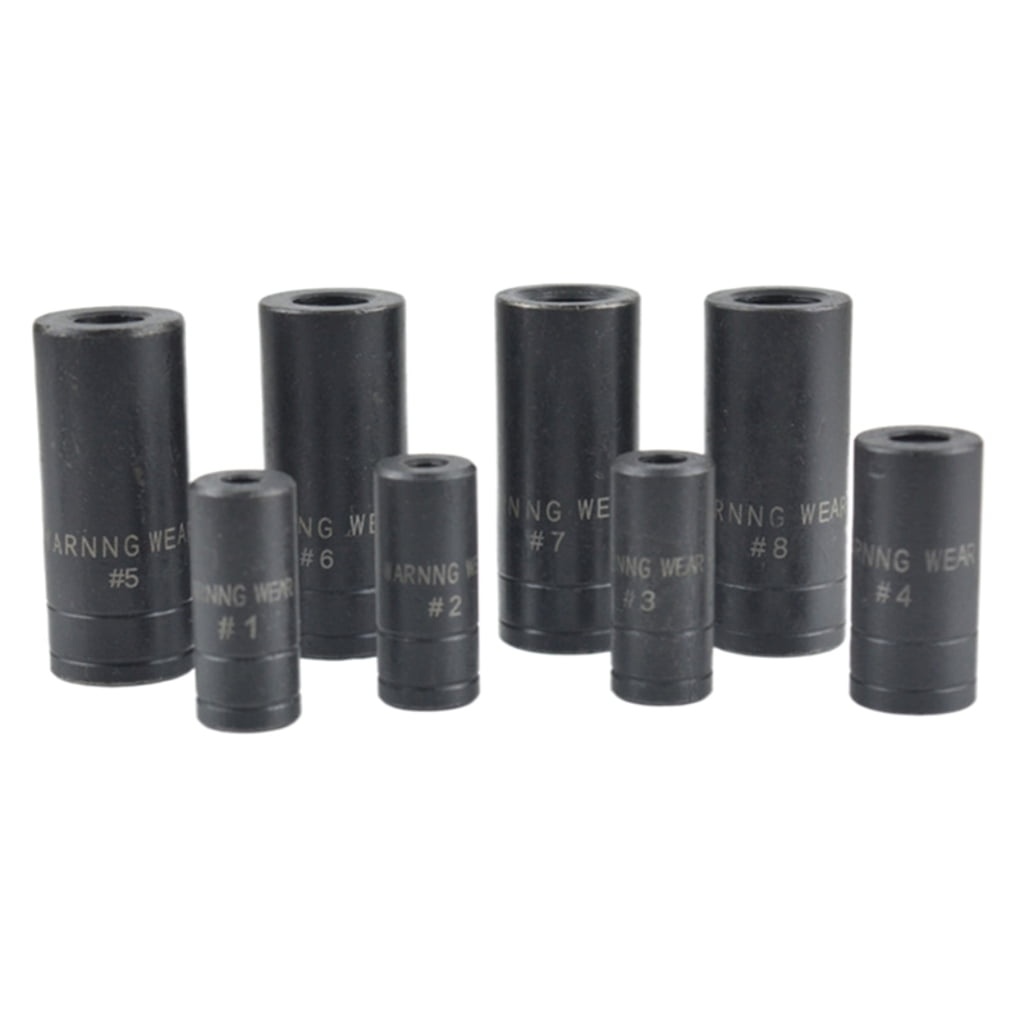 8Pcs Tap Socket Set Deep Impacts Socket Air Pneumatics Socket Wrench Head