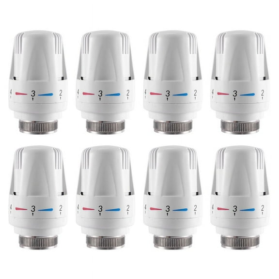 8Pcs Thermostatic Radiator Valve Thermostat Radiator Valve Replacement