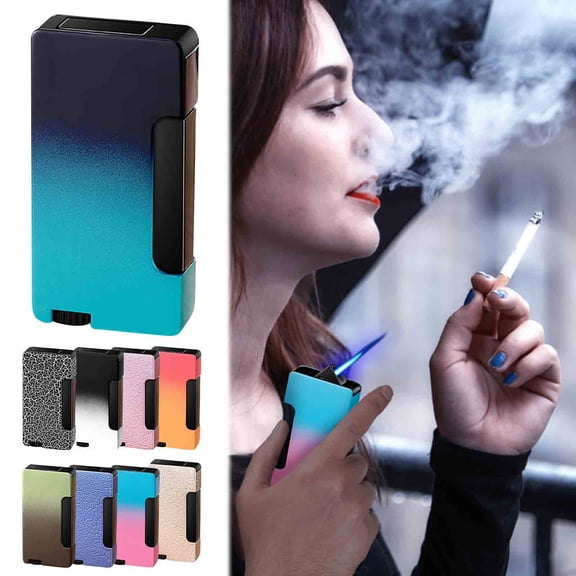 8Pcs Torch Lighter under $5! Yannianjz Torch Lighter, Refillable Windproof Butane Lighter, Adjustable Flame Jet Lighter for BBQ Camping, Metal Cigar Lighter, Portable Gas Lighter for Outdoor Use