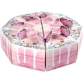 thumbnail image 1 of 8Pcs Triangular Cake Shaped Paper Gift Box Cardboard Candy Dessert Packaging Boxes for Baby Shower Birthday Party, 1 of 7
