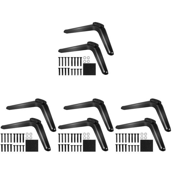 ETEREAUTY TV Mounting Bracket, Stable and Easy Install, Compatible 32-55 Inch Tvs, Black, 8Pcs