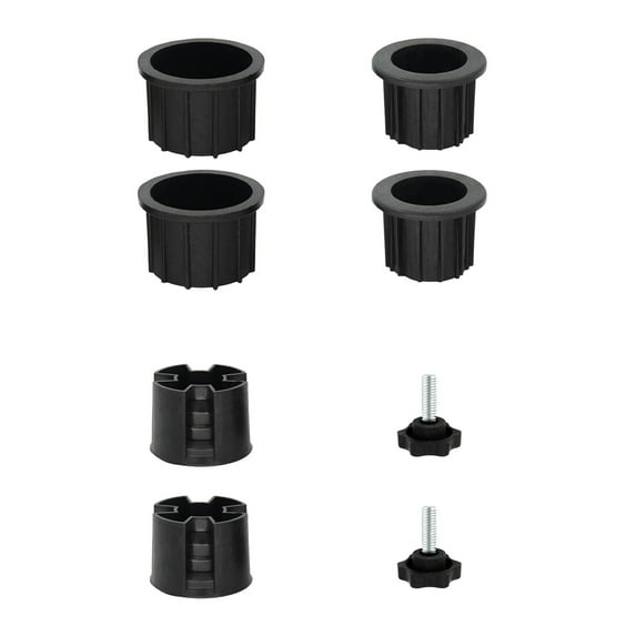 8Pcs Umbrella Base Stabilizer Kit - HDPE Adapters for Patio Umbrellas