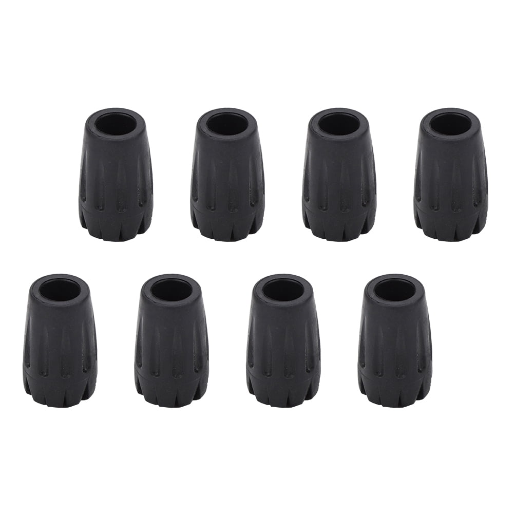 8Pcs Universal Walking Stick Head Pole Hiking Pole Replacement Tips