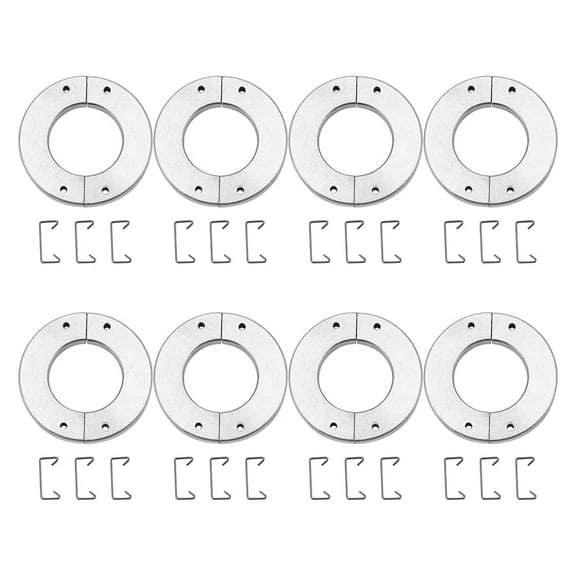 8Pcs Upgrade Metal Wheel Weight Op Tire Counterweight for Rc Car B14 B16 B24 B36 B14K B24K C14K Increase Balance