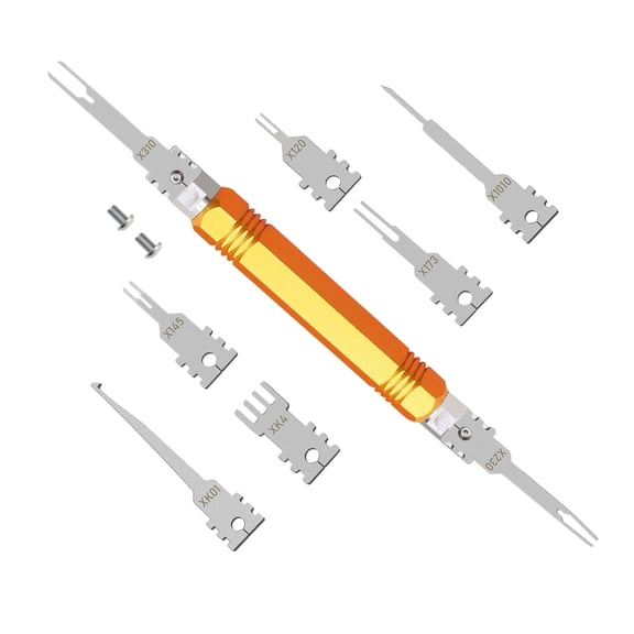 8Pcs Vehicle Wire Harness Pin Extractor Tool Set Terminal Removal Tool For Quick And Safe Connector Disconnection