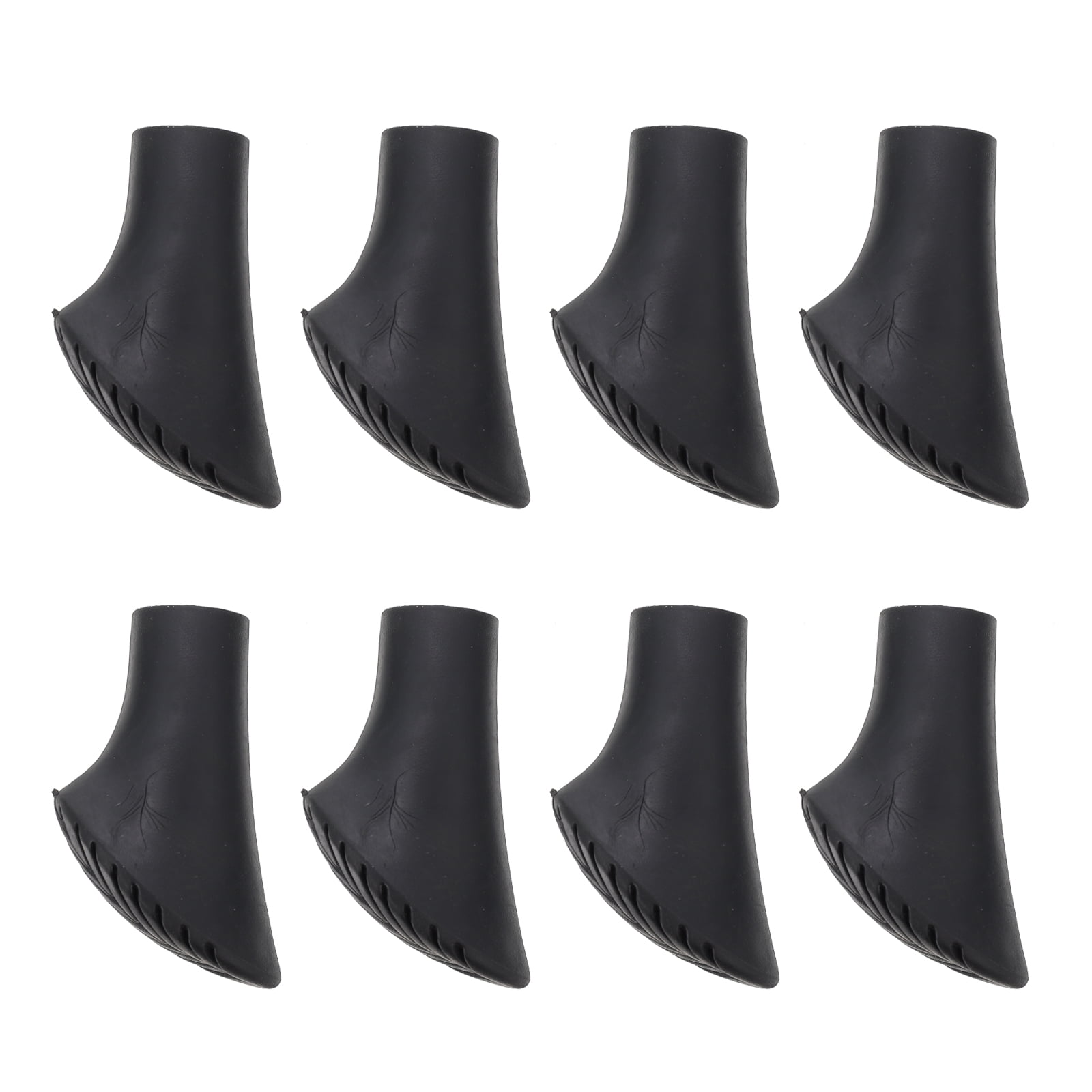 8Pcs Walking Pole Rubber Tips Silicone Trekking Pole Tip Protectors