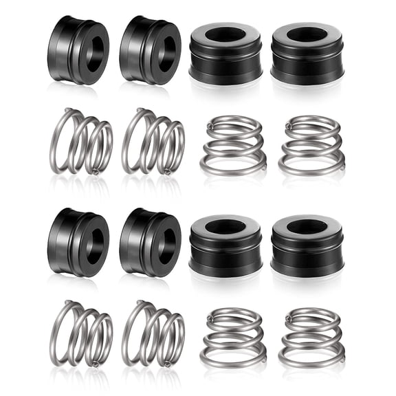 8Pcs Water Saving Faucet Valves Seat Spring RP4993 Faucet Stem Assembly Repair for Two Handle Faucets Repairs