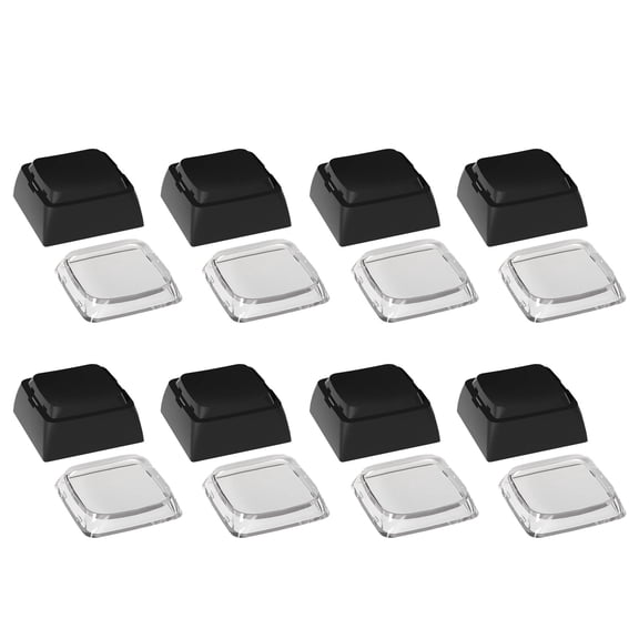 8Pcs XDA Profile PC Keycaps in Optional Color for Mechanical Keyboards Enhancing Typing and Keyboard Appearance