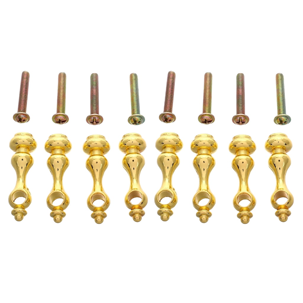 8Pieces Metal Railing Post Bolts and Spindles for Cabinet Installations ...
