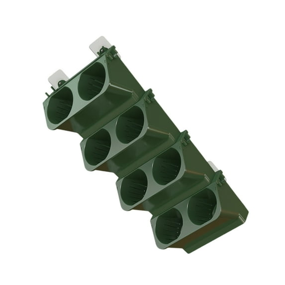 8Pieces Wall Mounted Plant Pot SelfWatering Planter For Balcony Use Efficient