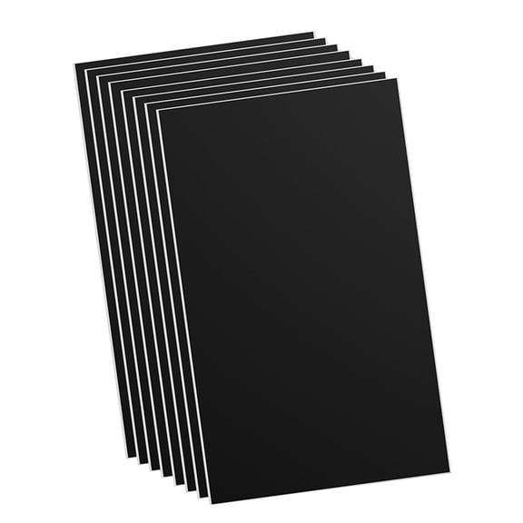 8Pieces Weather Resistant Fence Post Sleeves Protects Against Rot Suitable for 3-5inch Round and 3-4inch Square Posts