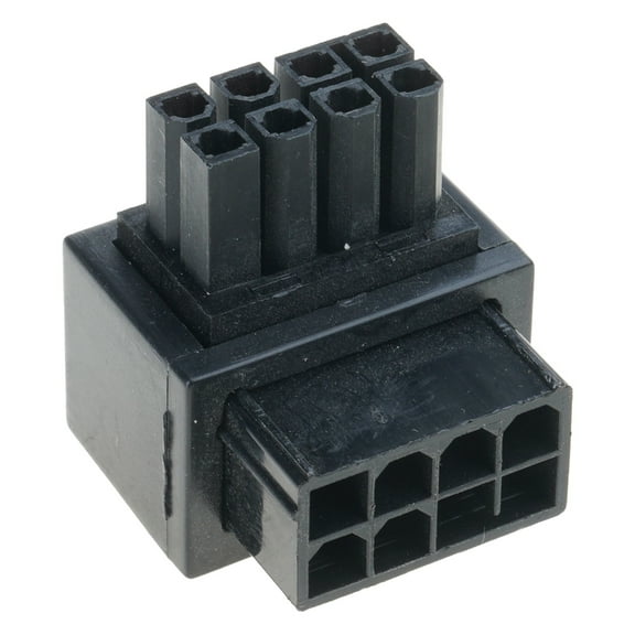 8Pin 90 Degree Angled Power Connector Adapter for GPU Graphics Card Connector