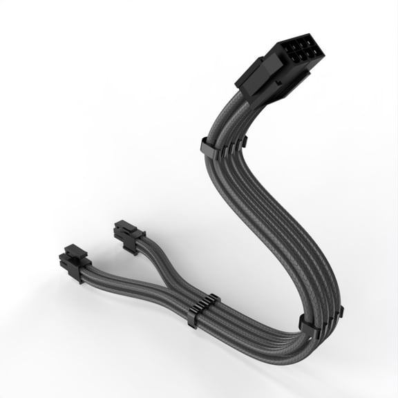 8Pin CPU Power Extension Cable ATX12V 8Pin (4+4) Female to Male Connectors For Efficient Setups Improved Flexibility