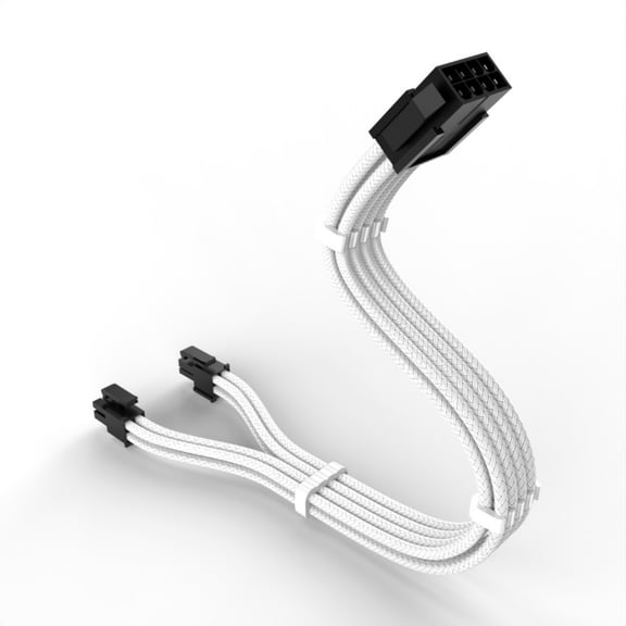 8Pin CPU Power Extension Cable Wire Compatible for 4+4Pin Motherboards Tin-Coating Bronze Wire For Efficient Setups