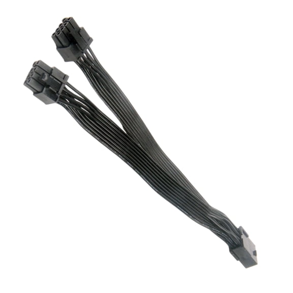 8Pin to Two 8Pin (6+2) Graphics Card Power Supply Cable Splitter Power Cable Connectors Extender for Graphics Card