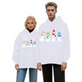 8QIDA Crewneck Sweatshirts Vintage Couple‘S Sweatshirt Hooded Long