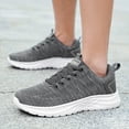 thumbnail image 1 of 8QIDA Men Sneakers Extra Wide Casual Men Sports Shoes Fashionable Couple Style Simple and Solid Color Thick Bottomed Flat Mesh Breathable and Comfortable All Casual Shoes 9, 1 of 3