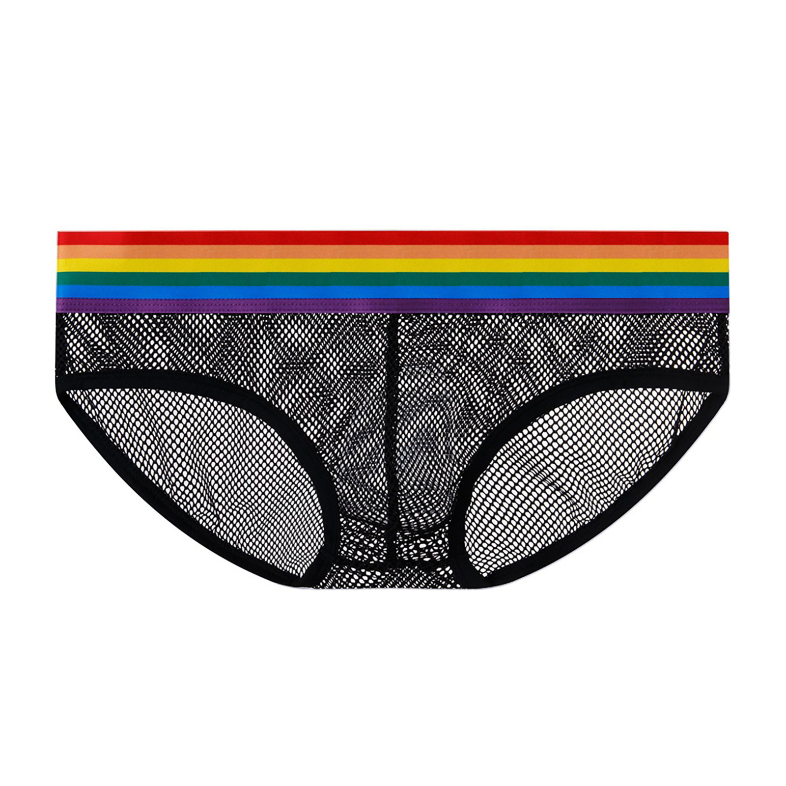 8QIDA Men's Briefs Men Sexy Grid Panties Belt Briefs Fun Underwear ...