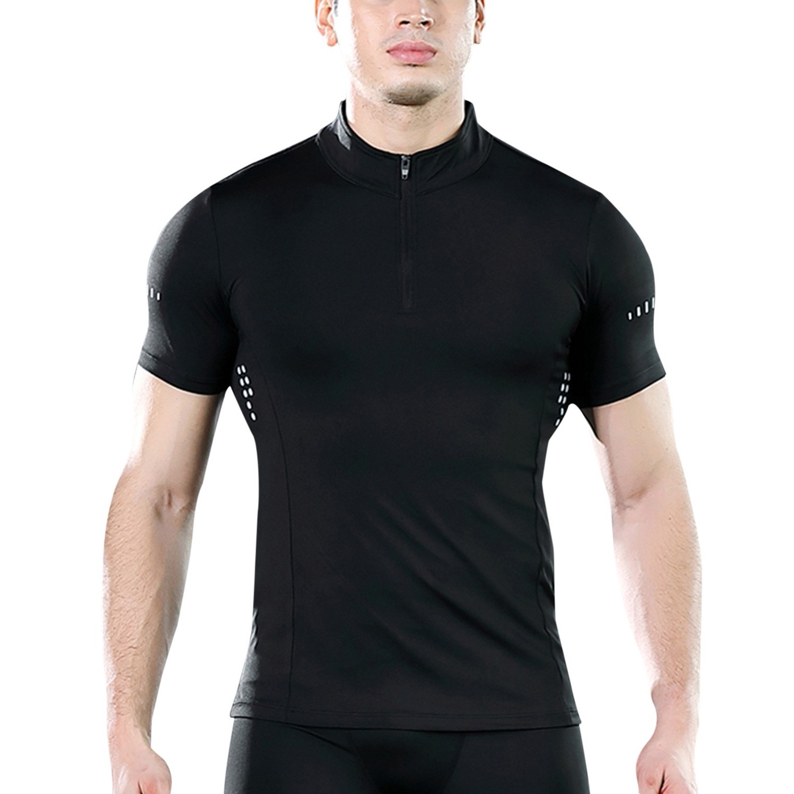 8QIDA Men's ShortSleeved Fitness QuickDrying Breathable Sweating