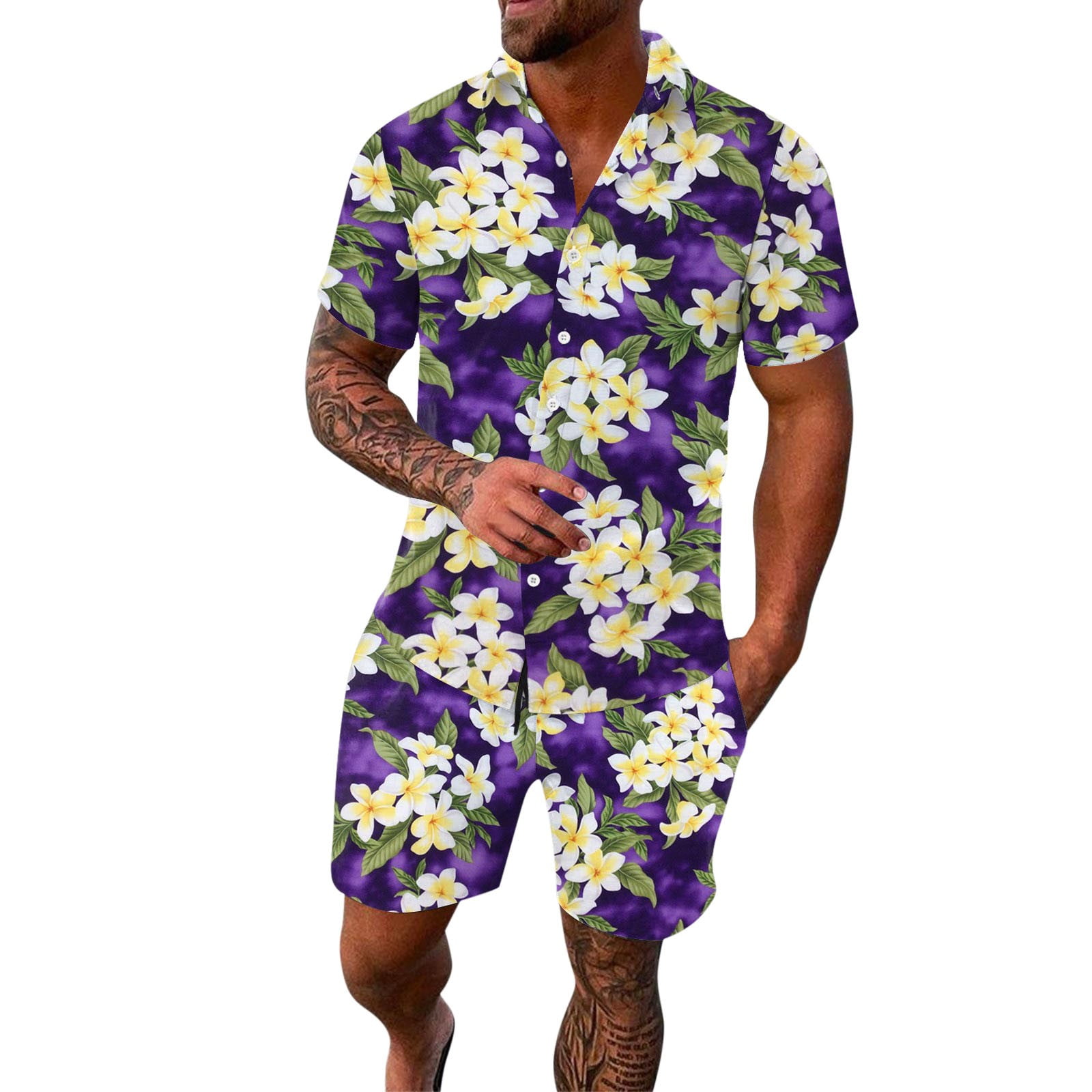 8QIDA Men's Suits Big and Tall Navy Blue Men's Spring/Summer Leisure