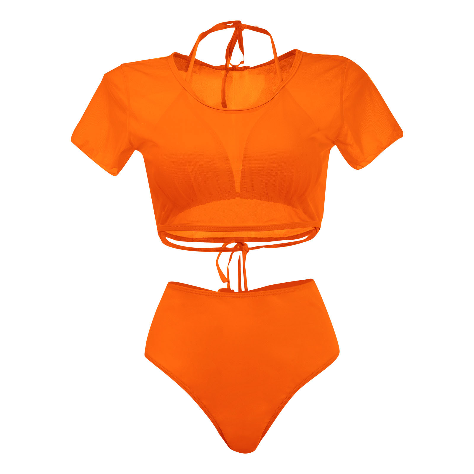 8QIDA Summer Womens Bikini Underwear Women's Sexy Large Size Three