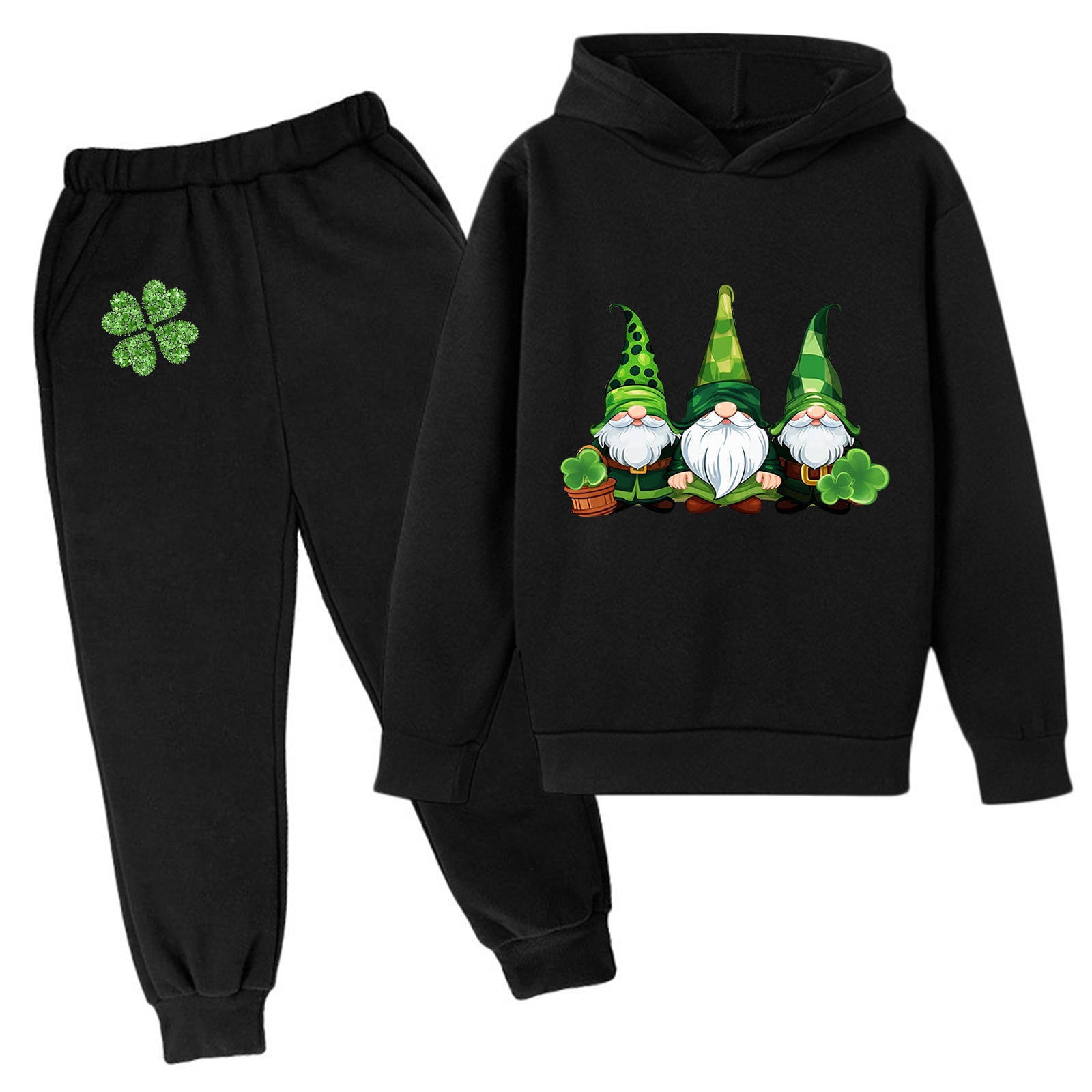 8QIDA Toddler Boy Outfit Sets 3T Cute Kids Hoodie Sweatshirt and