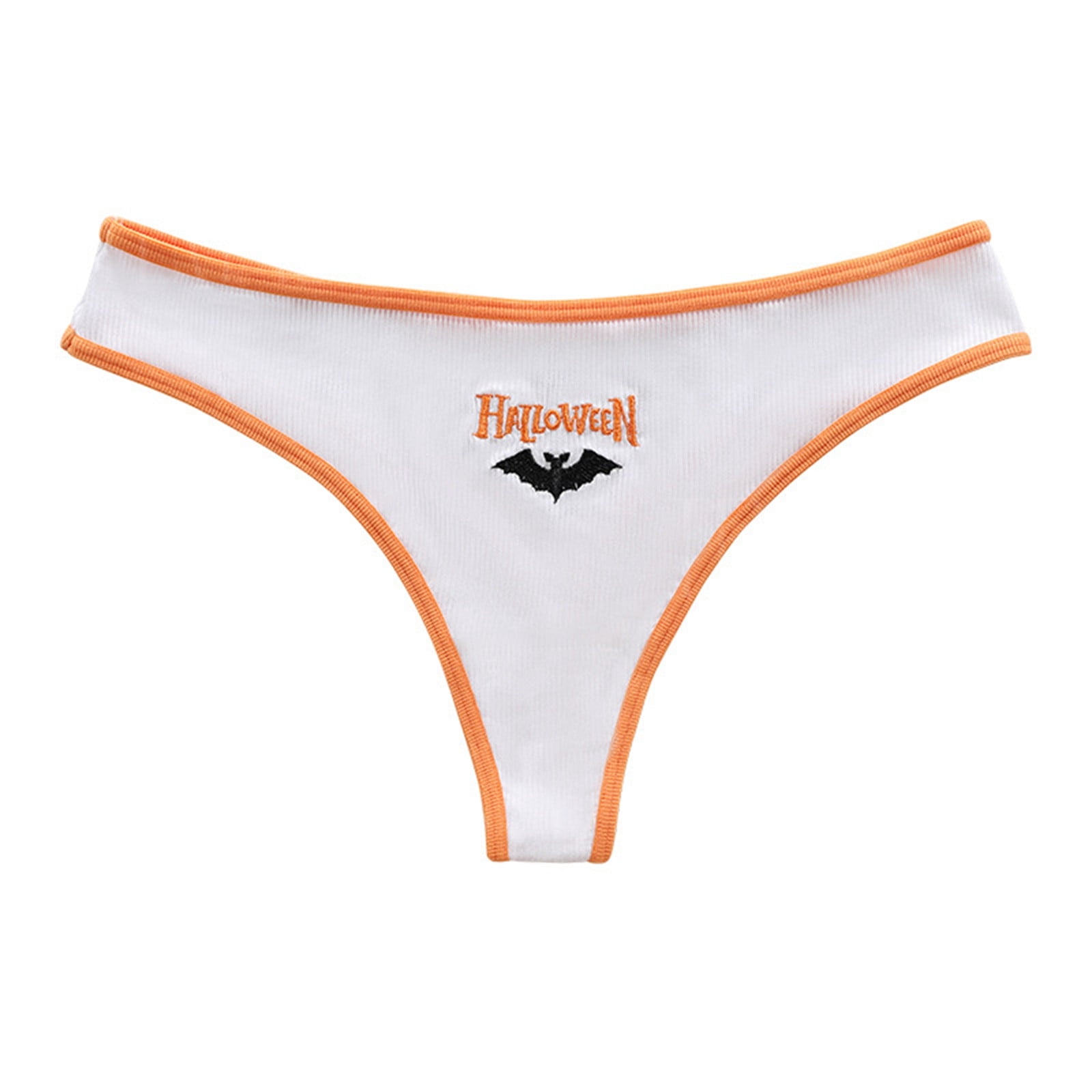 8QIDA Womens Panties Seamless Women's Tanga Thong Panties Print Low