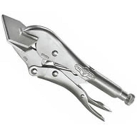 8R Locking Sheet Metal Plier - Silver - 8 Inch - Single Pack - Adjustable Jaw Pressure