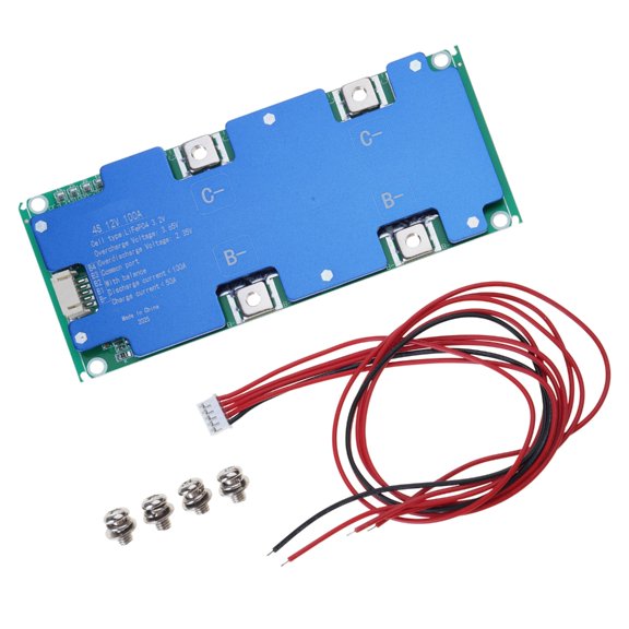 8S 100A LiFePO4 with Overcharge/Discharge Short Circuit Temp Control for Batteries
