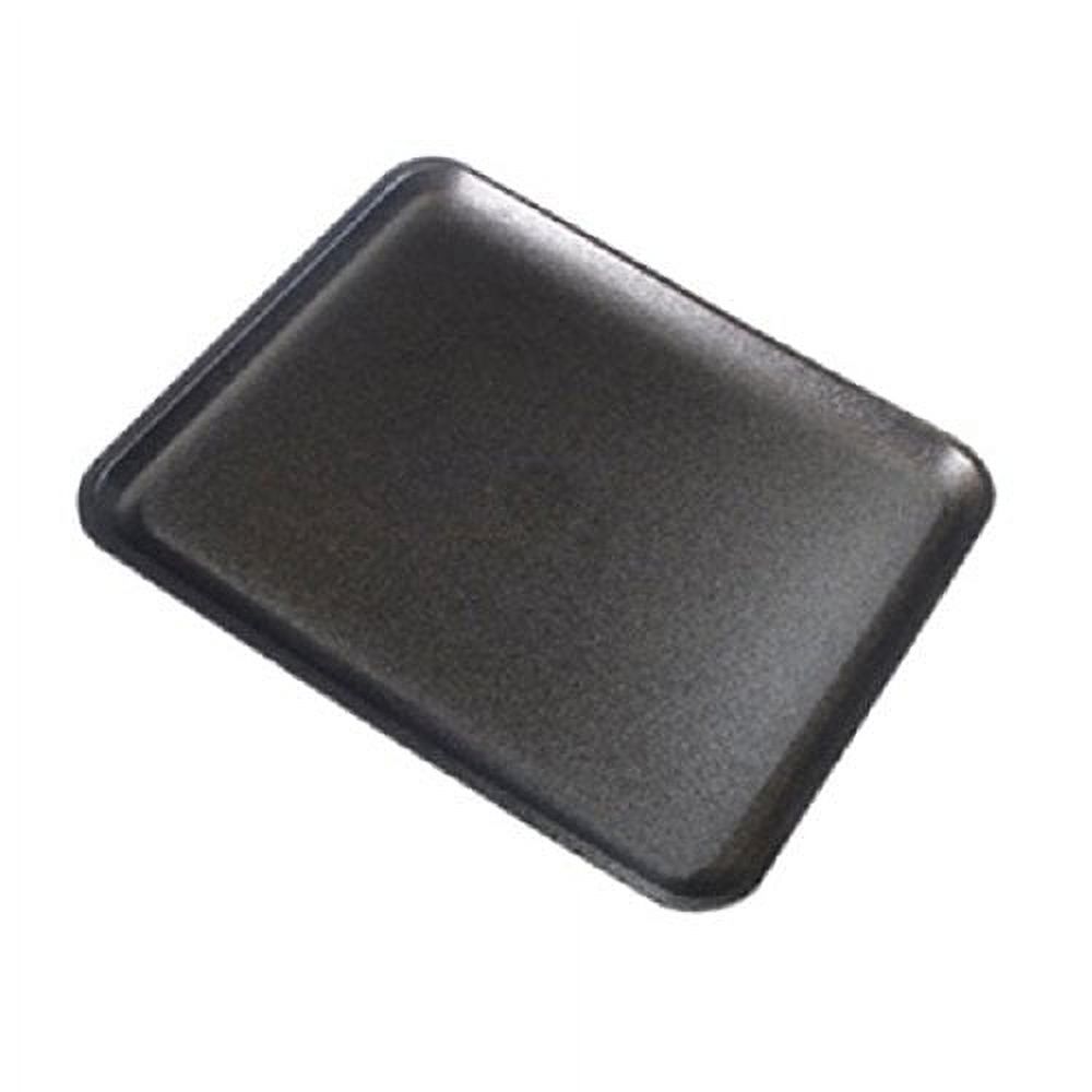 8S Black Foam Meat Trays, Disposable Standart Supermarket Meat Poultry