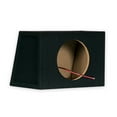thumbnail interactive-video image 1 of Audiopipe 10" Shallow Subwoofer Enclosure – Slim Truck Box, 150W RMS, Single Voice Coil 1 of 5