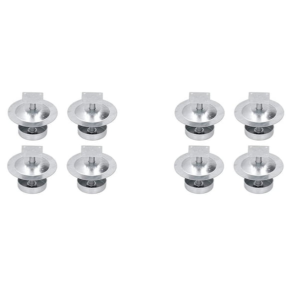 8Set Ant Proof Hive Feet Stainless Steel Beehive Base Beekeeping Beehive Stand Hive Trap Tool for Beekeeper