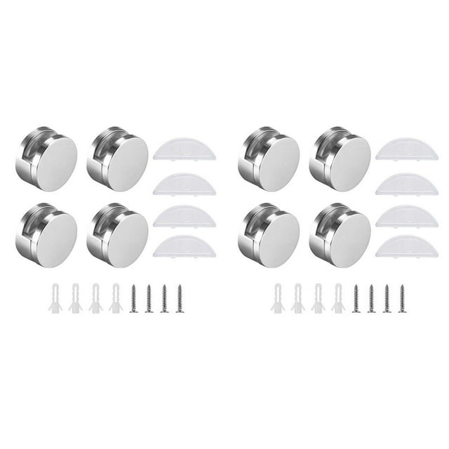 8Set Mirror Clips Mirror Hanging Hardware Mirror Holder Clips Mirror