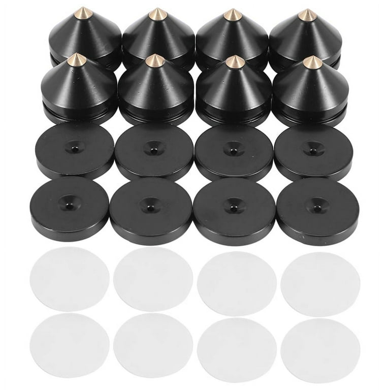 8Sets Speaker Stand Feet Foot Pad Aluminium Alloy Metal NOT