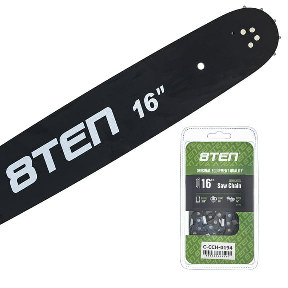 8TEN 16" Chainsaw Bar & Chain .058 3/8 60DL for Husqvarna 460 MK1010339