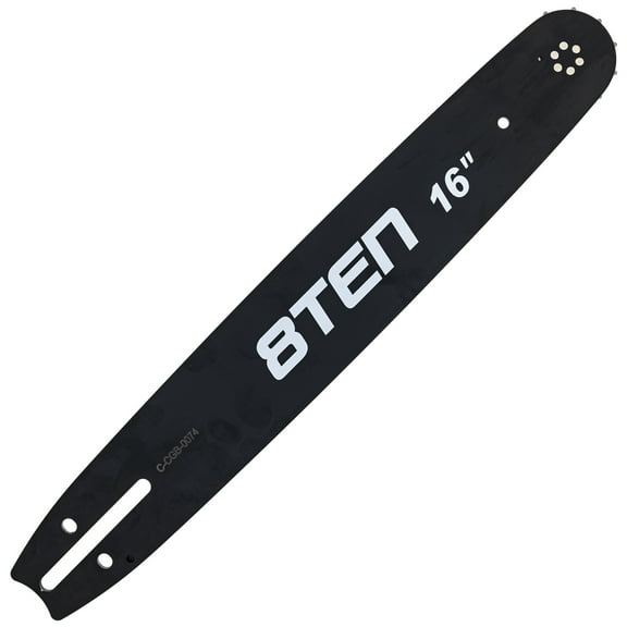 8TEN 16 inch Chainsaw Bar .058 3/8 60DL for Husqvarna Makita 810-CCG2296B