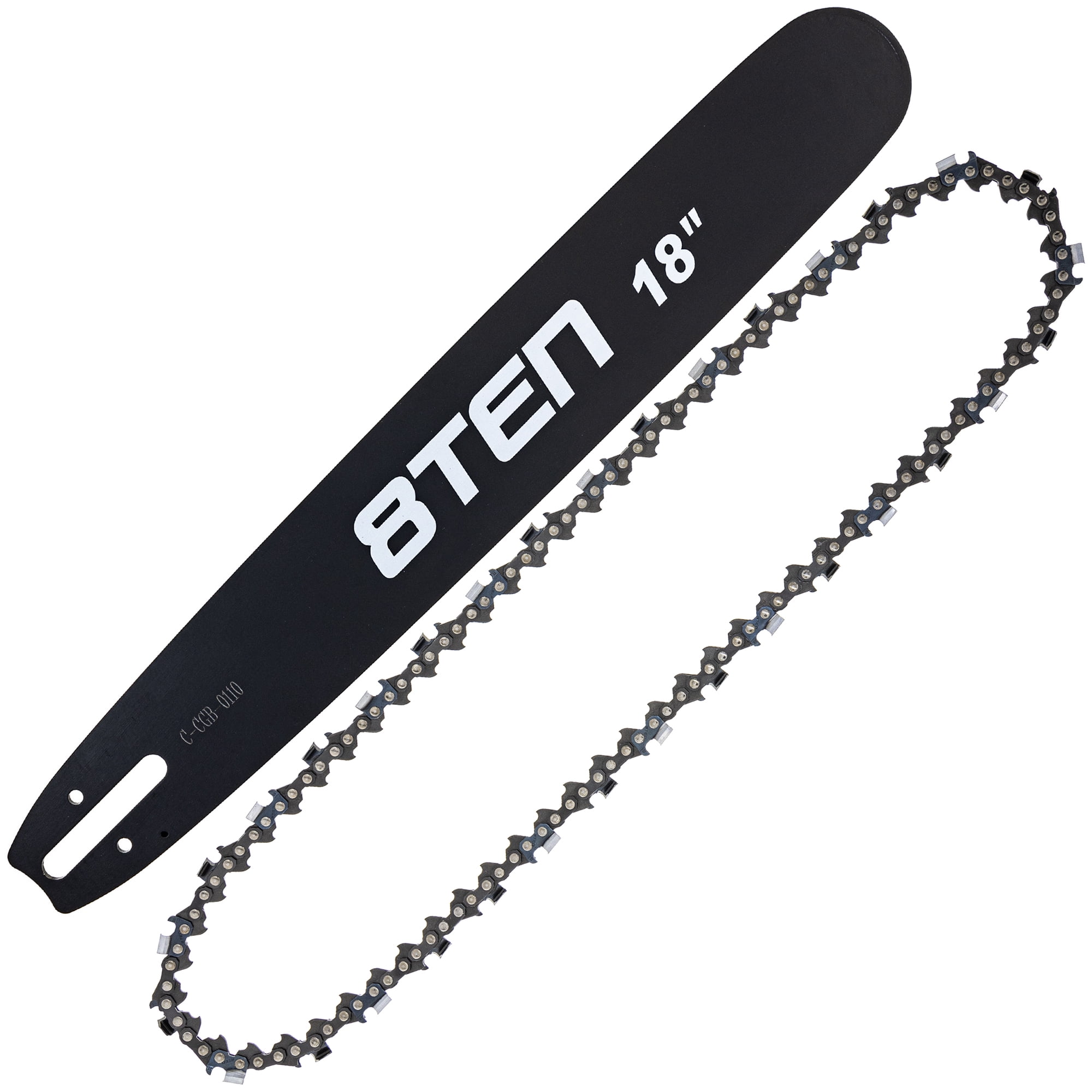 8TEN 18" Chainsaw Guide Bar & Chain .063 3/8 66DL for Stihl 039 036 038 ...