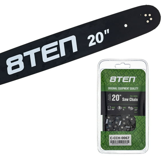 8TEN 20" Chainsaw Bar & Chain .050 13/40 78DL for Husqvarna Poulan MK1010263