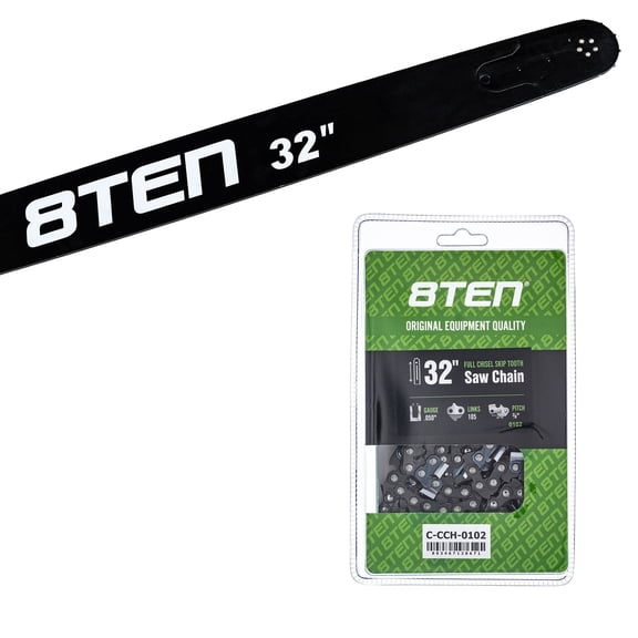 8TEN 32" Chainsaw Bar & Chain .050 3/8 105DL for Stihl 066 MK1010387