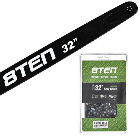 8TEN 32" Chainsaw Bar & Chain .063 3/8 105DL for Stihl 36RSLF105 MK1010296