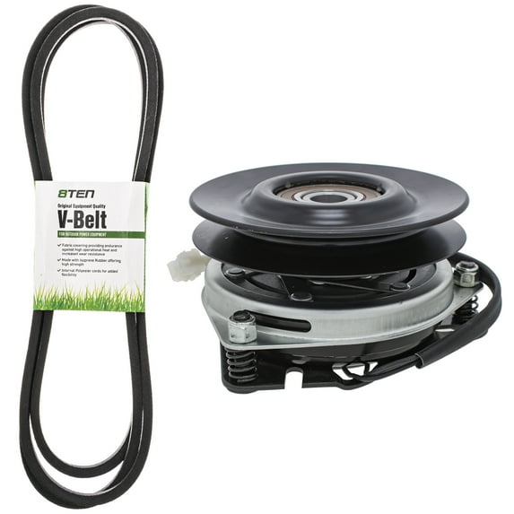 8TEN Belt PTO Clutch Kit for AYP Husqvarna GT2254 GTH 2754 2654 MK1006336