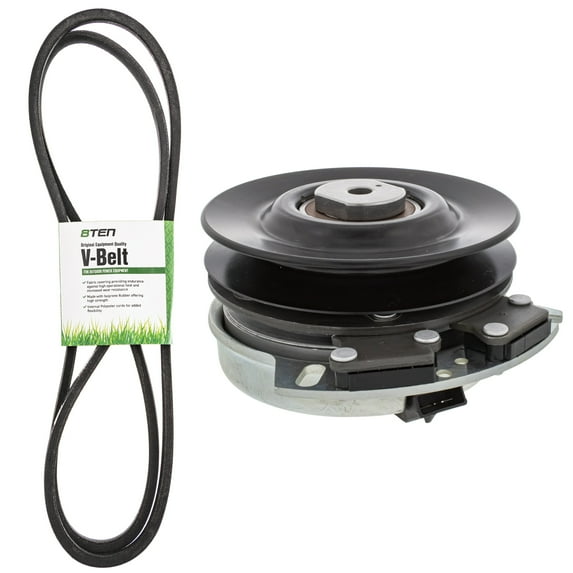 8TEN Belt PTO Clutch Kit for Cub Cadet LT2042 GT2544 GT2186 44 48 MK1006347