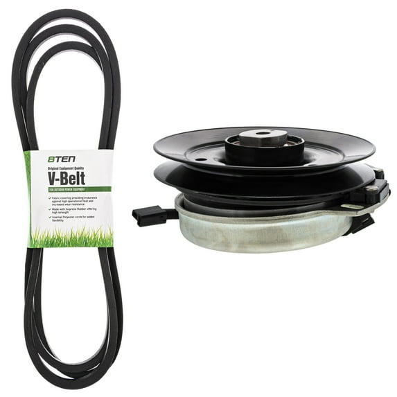 8TEN Belt PTO Clutch Kit for Exmark Lazer Z CT LCT4418BV LCT4418KC MK1006415