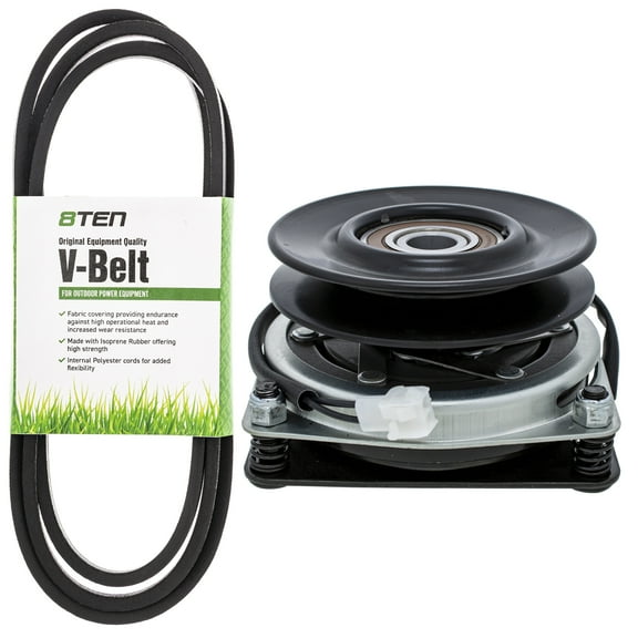 8TEN Belt PTO Clutch Kit for Husqvarna 2042LS YTH180 YTH2042 LTH174 MK1006387