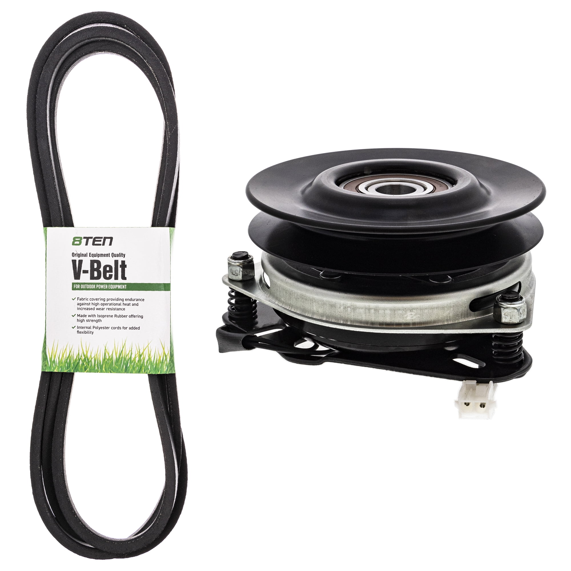8TEN Lawn Mower Riding Deck Belt PTO Clutch Kit for Husqvarna YTH2348