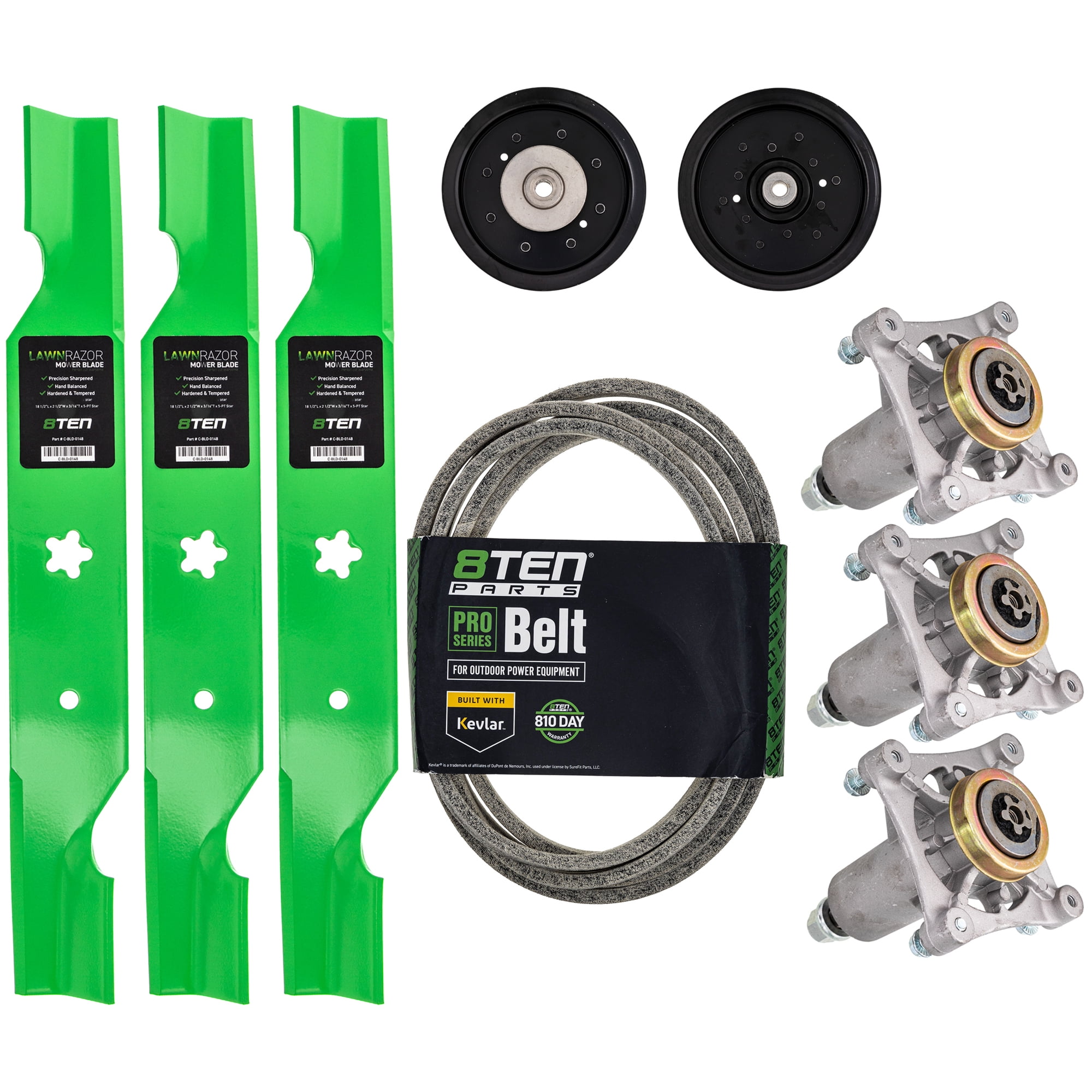 8TEN Blade Spindle Belt Idler Kit for Husqvarna 54 inch Z254