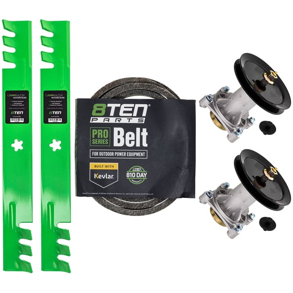8TEN Blade Spindle Belt Kit for Craftsman 917289105 917289106 MK1005178