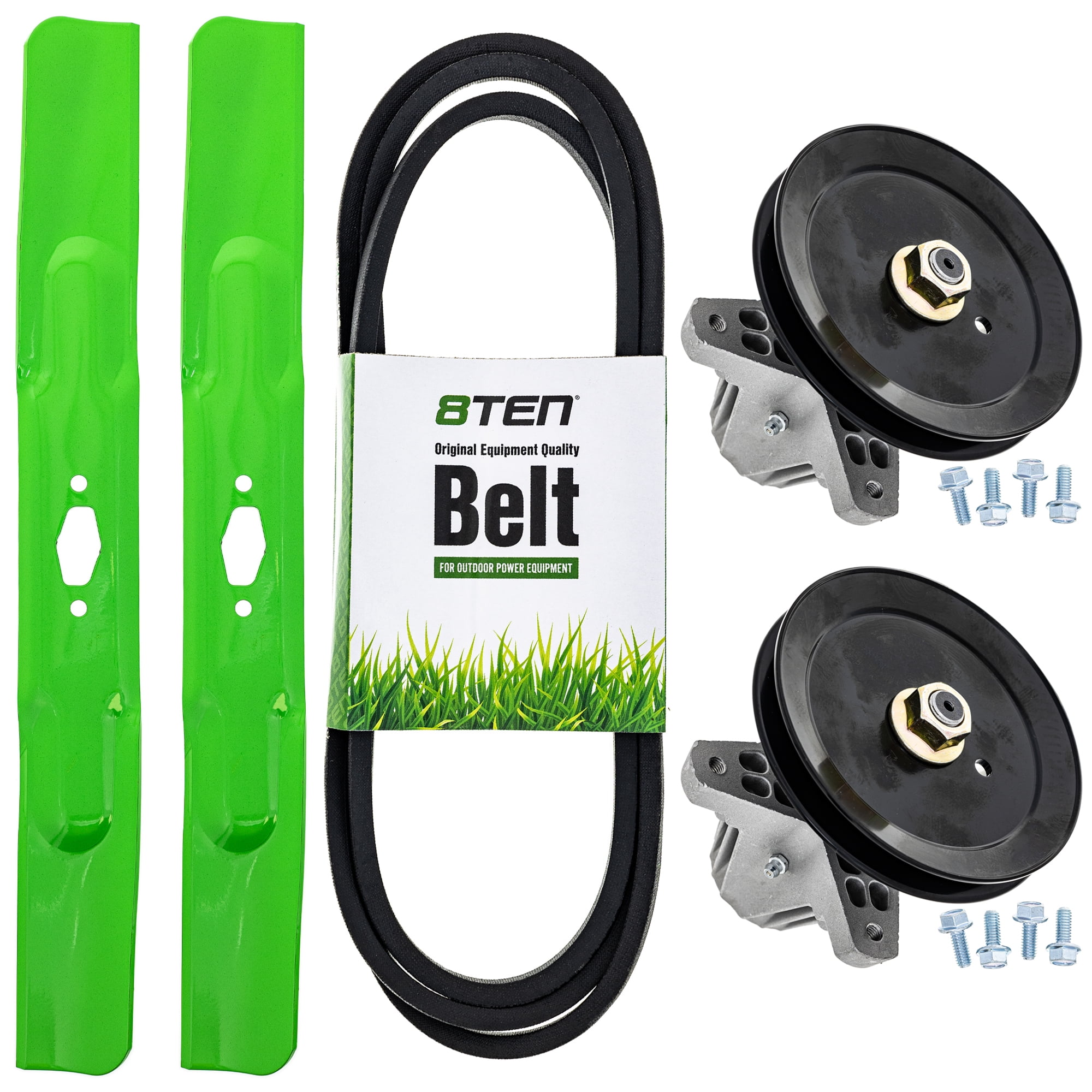 8TEN Blade Spindle Belt Kit for Cub Cadet 742P05177 954-05021 42-inch ...