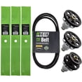 thumbnail image 1 of 8TEN Blade Spindle Belt Kit for Exmark Turf Tracer Hydro 1-554019 52-inch Deck MK1009736, 1 of 9